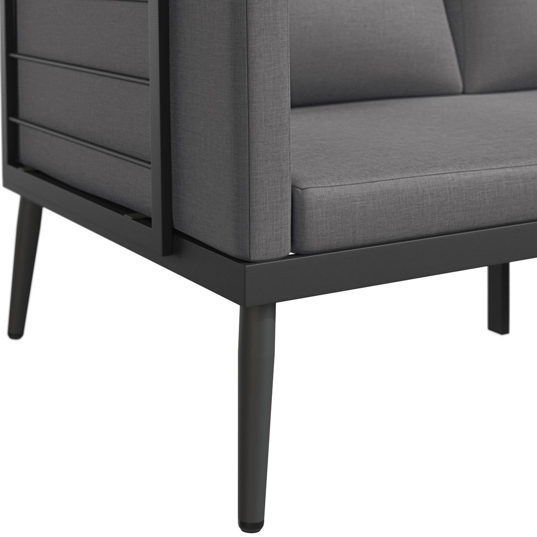 OUTLIV. India Ecklounge Stahl/Kunstfaser