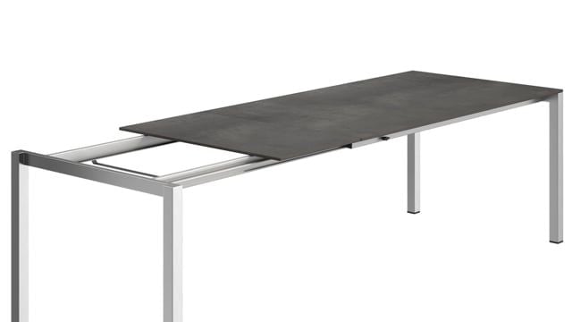 OUTLIV. Oviedo Gartenmöbel-Set M (4 Plätze) Tisch 160/217/267x92cm