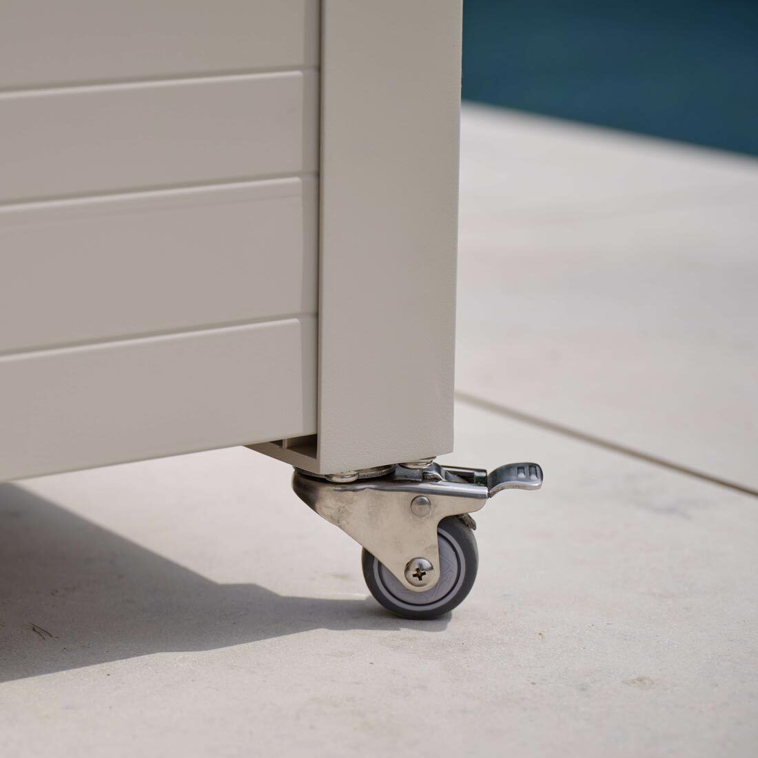 Stern Gilbert Gartenbox inkl. Schloss Aluminium