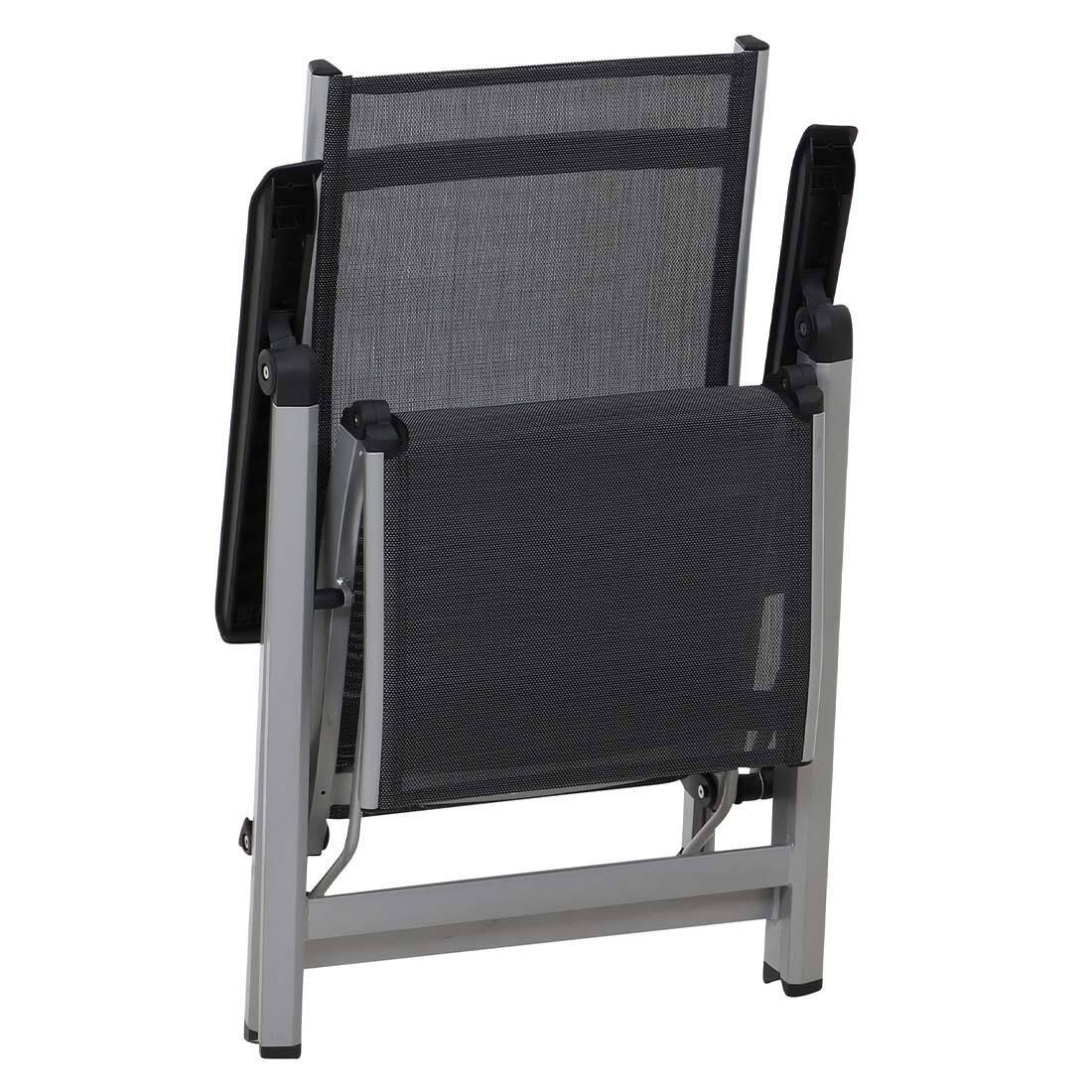 Siena Garden Tesoro Relaxsessel Aluminium/Ranotex-Gewebe