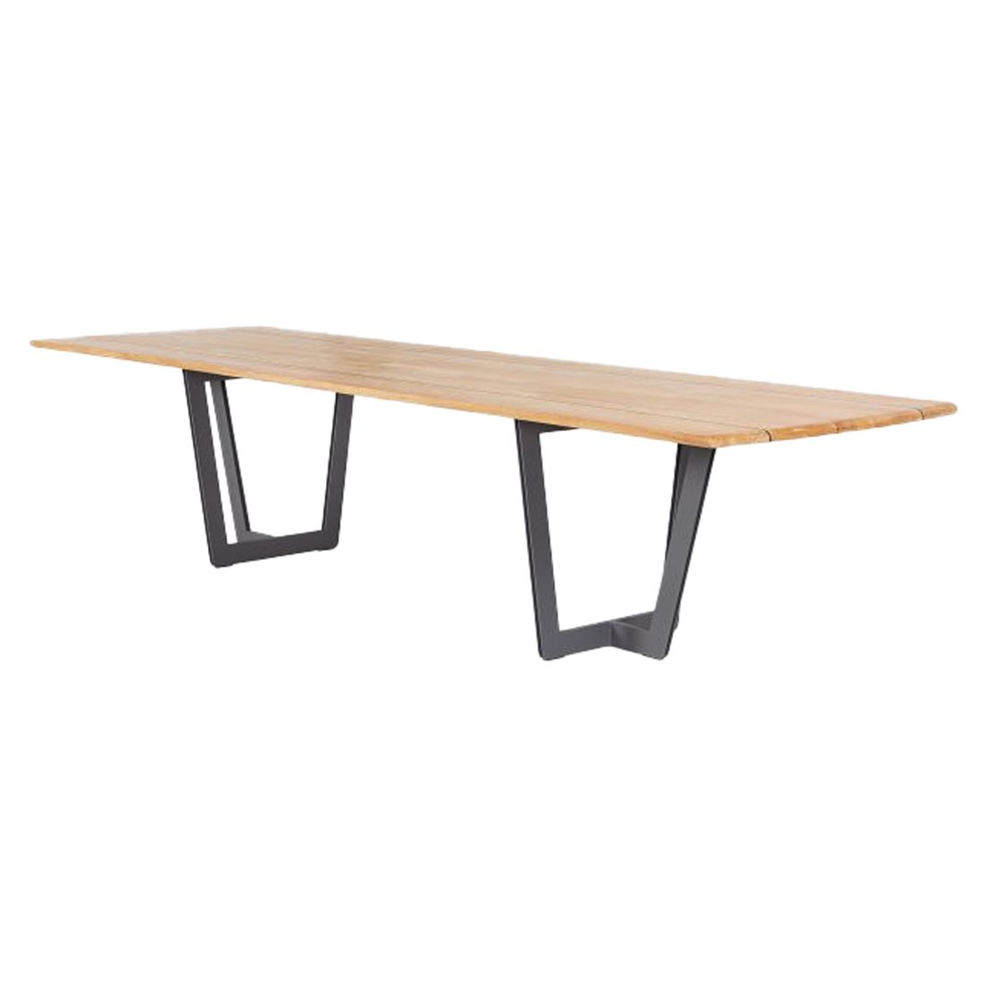 Best Mataro Gartentisch 280x100cm Aluminium/Teak