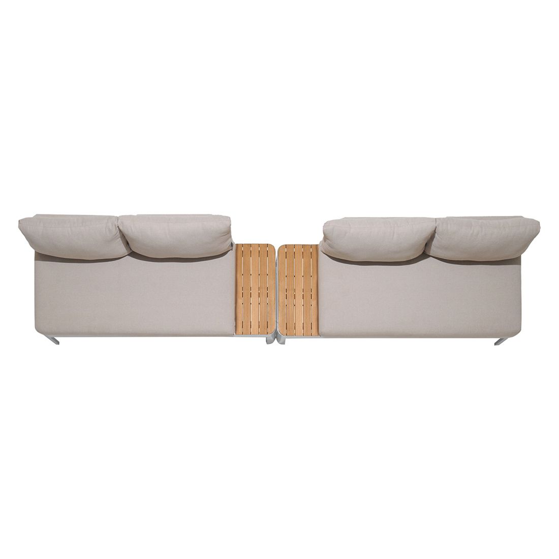 LifestyleGarden Portals Ecklounge inkl. Loungetisch Aluminium/Olefin