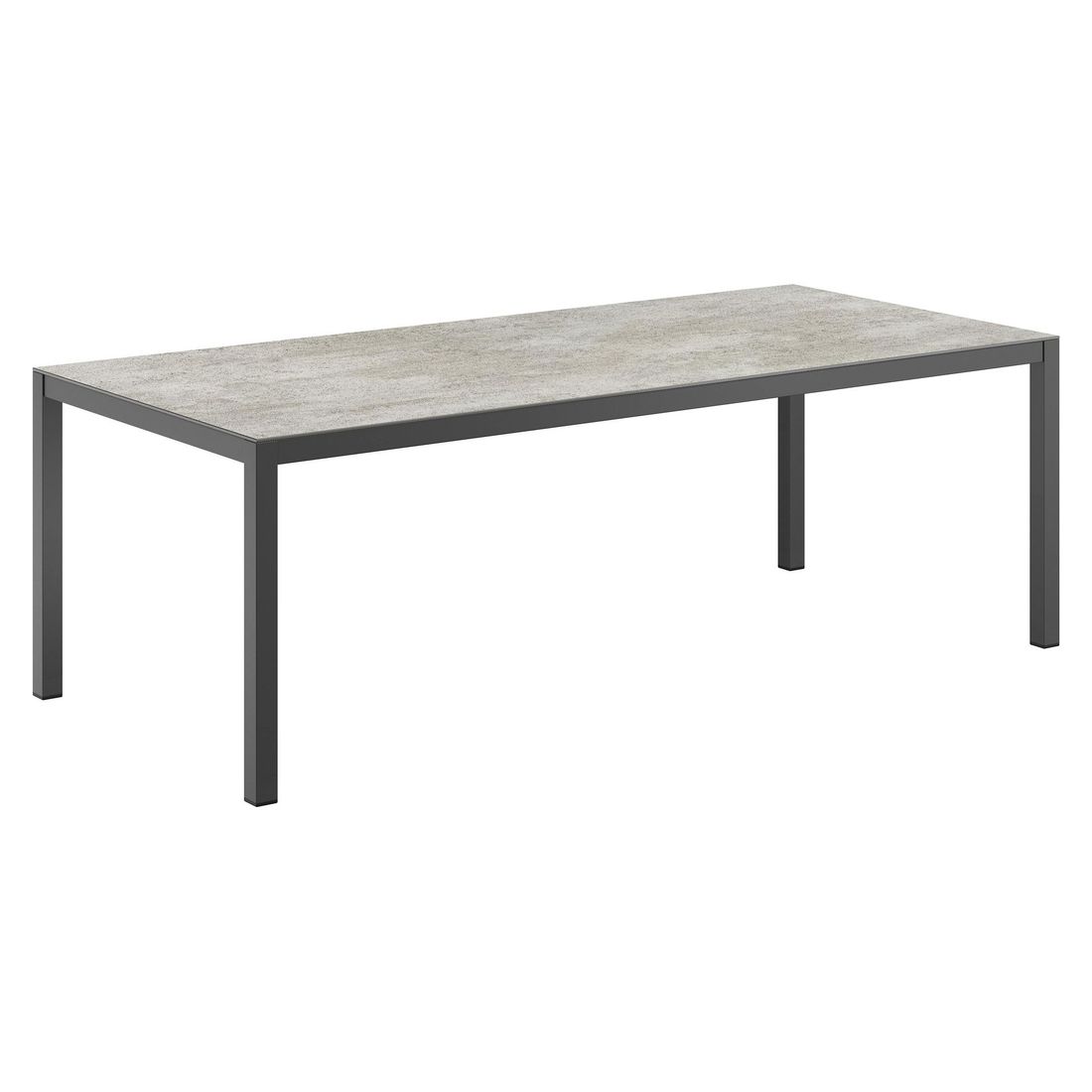 OUTLIV. Gartentisch 220x100cm Aluminium/Dekton