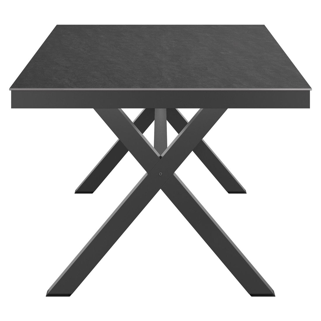 OUTLIV. Gartentisch 220x100cm Aluminium/Dekton