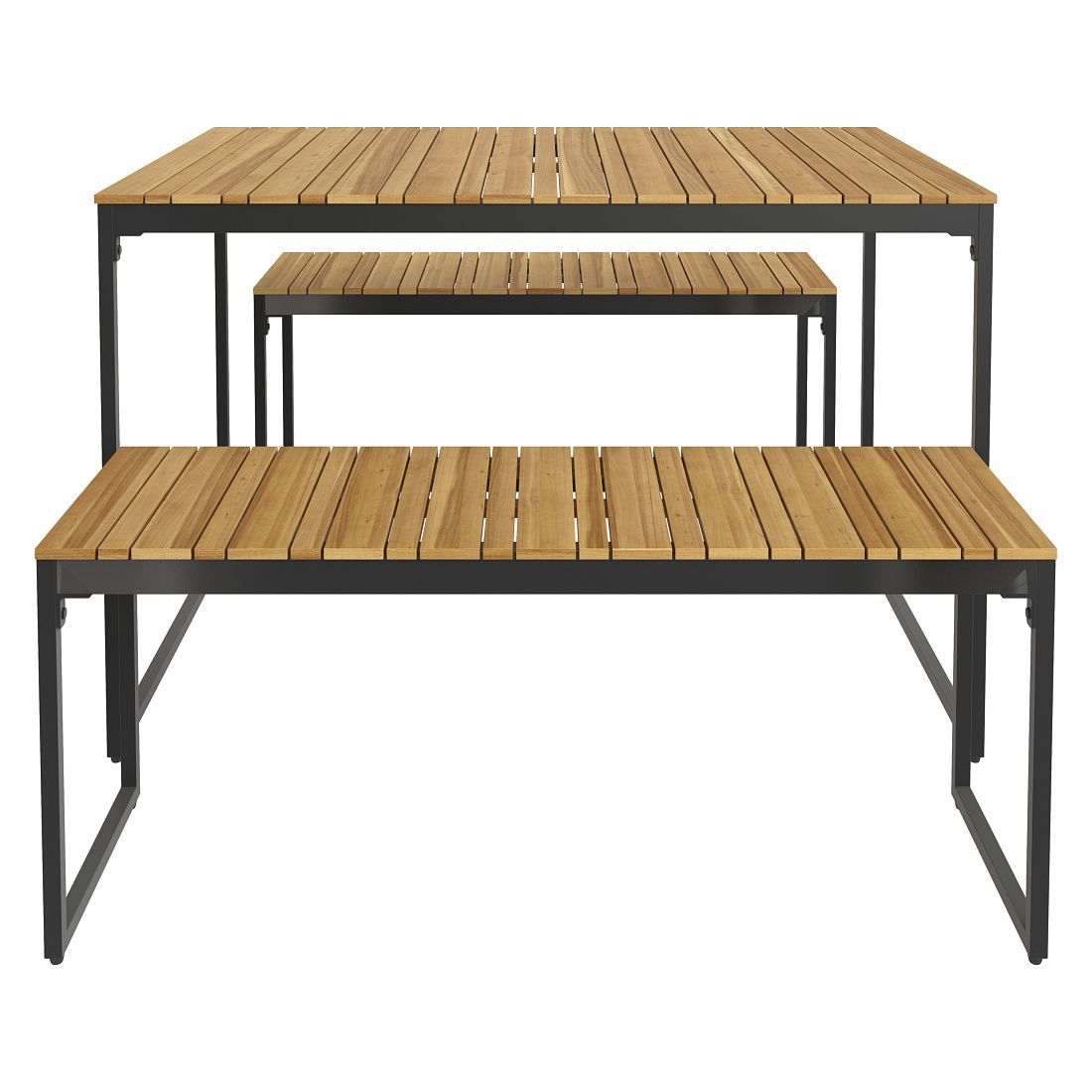 OUTLIV. Floris Gartenmöbel-Set M (4 Plätze) Tisch 115x78cm