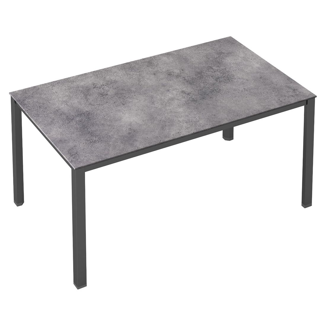 Kettler Cubic Gartentisch 140x70cm Aluminium/HPL