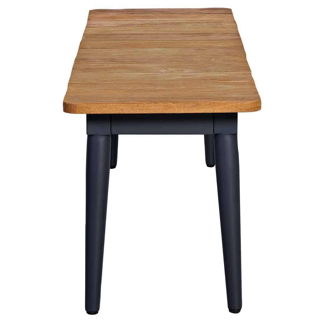 OUTLIV. Clark Gartenbank Aluminium/Teak