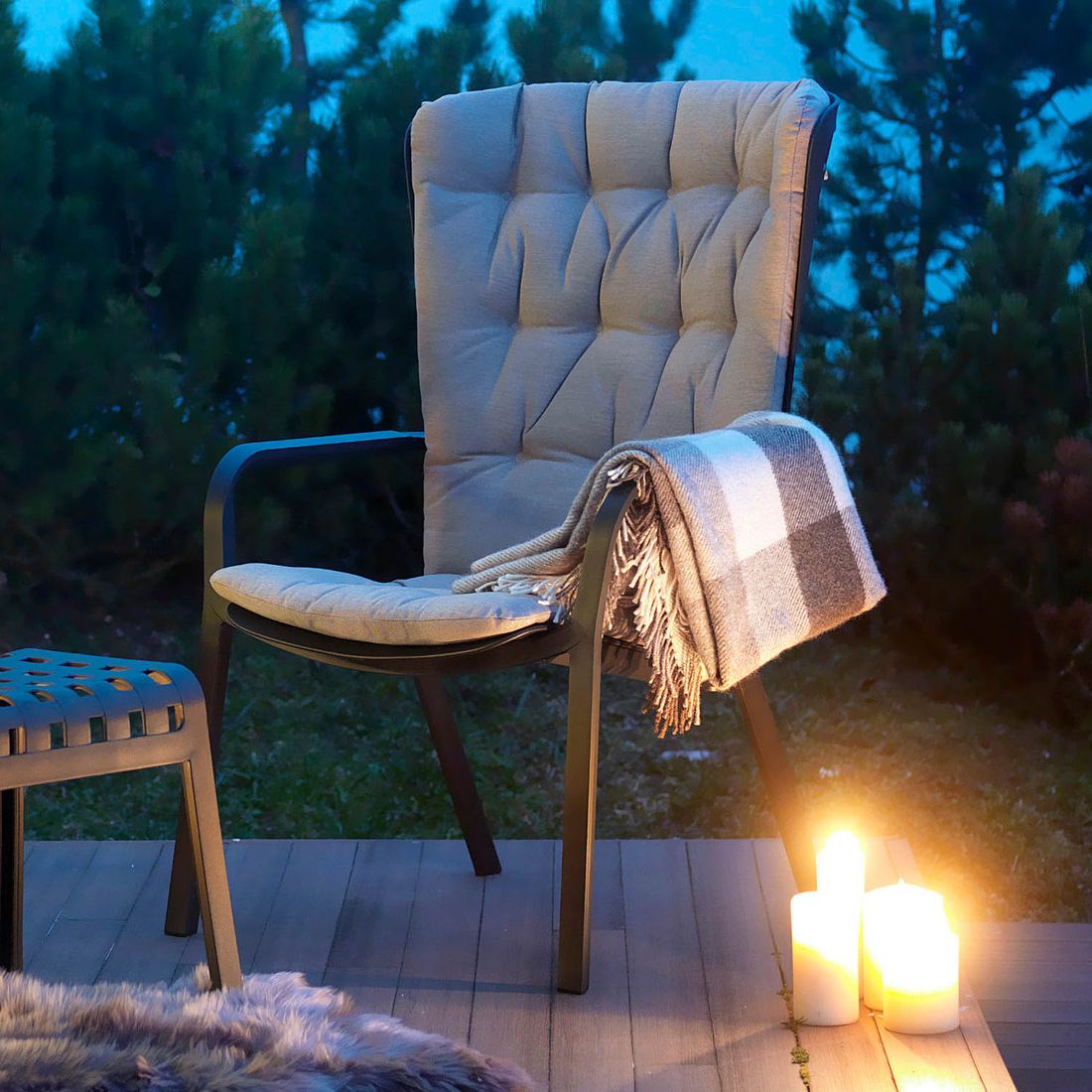 Nardi Folio Loungesesselauflage Polyacryl 82x128cm