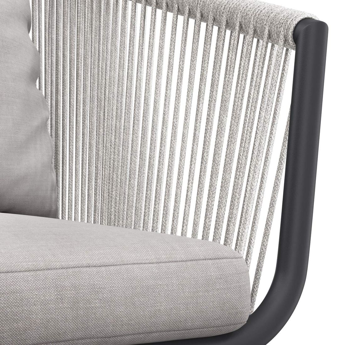 OUTLIV. Alex Gartenmöbel-Set 7-tlg. Tisch 160/217/267x91cm
