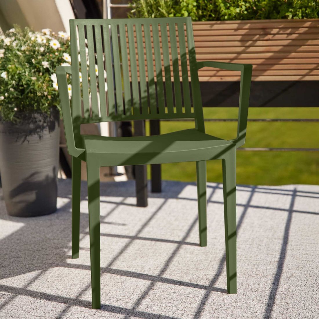 Siena Garden Lane Stapelsessel Kunststoff