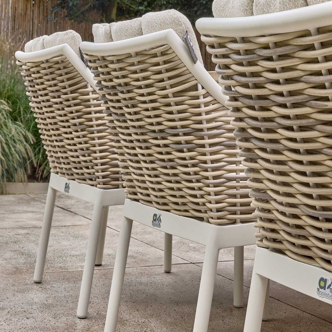 Apple Bee Milou Gartenmöbel-Set L (6 Plätze) Tisch 240x100cm