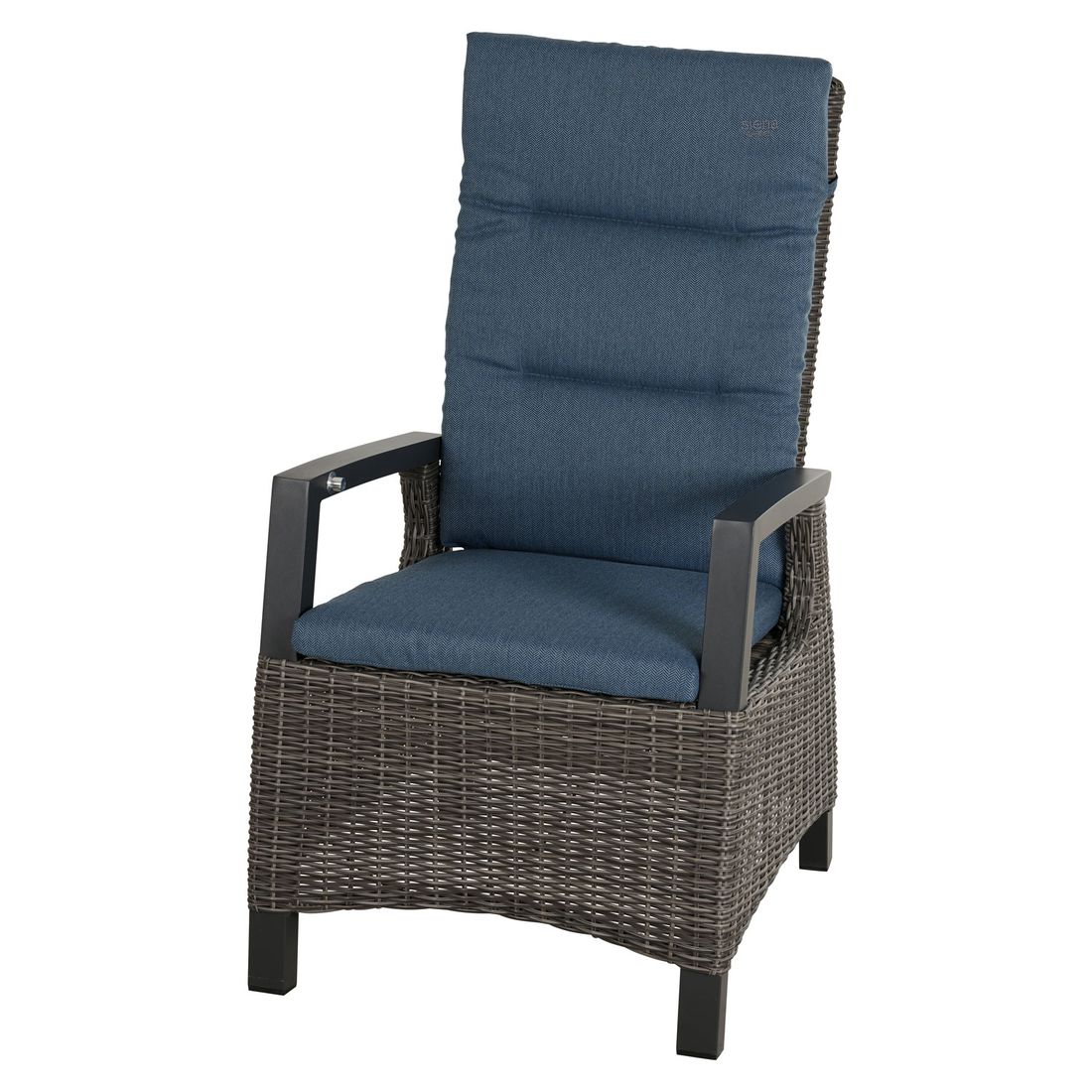 Siena Garden Corido Gartenstuhlauflage Hochlehner 50x120cm Kunstfaser