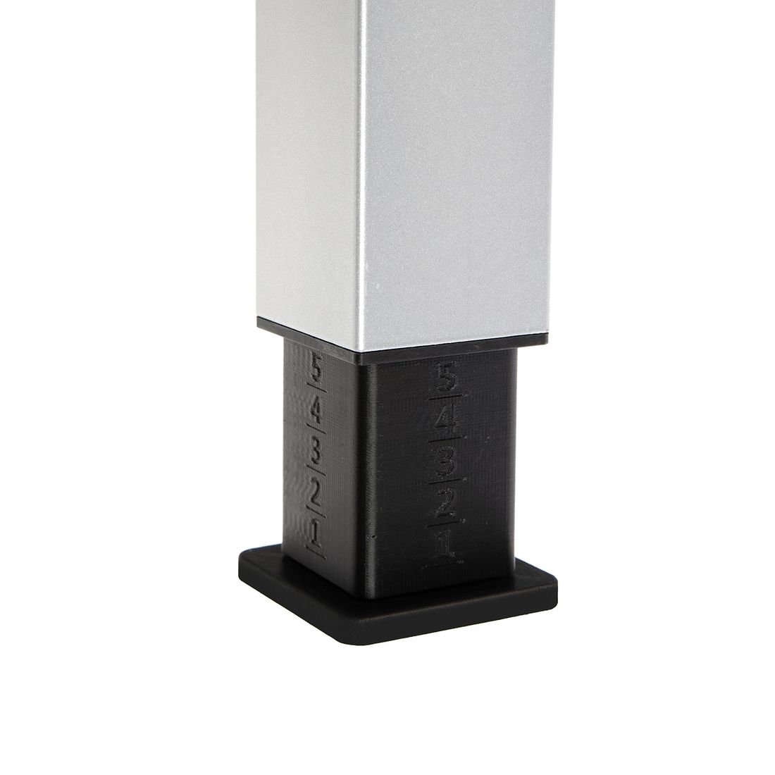 Kettler Cubic Fußkappen höhenverstellbar 4er Set Kunststoff