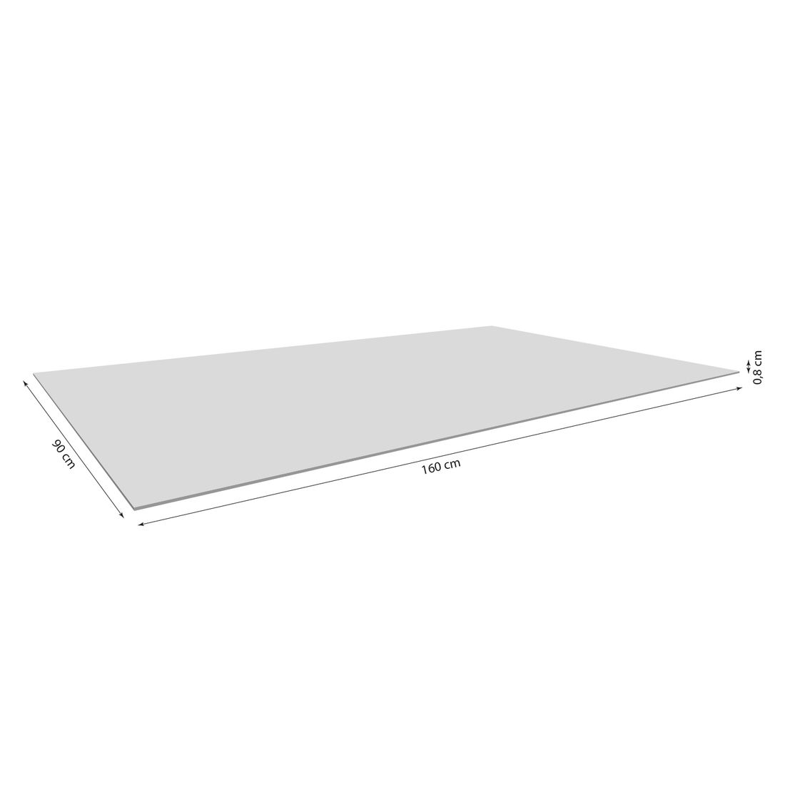Stern Gartentisch-Platte Dekton