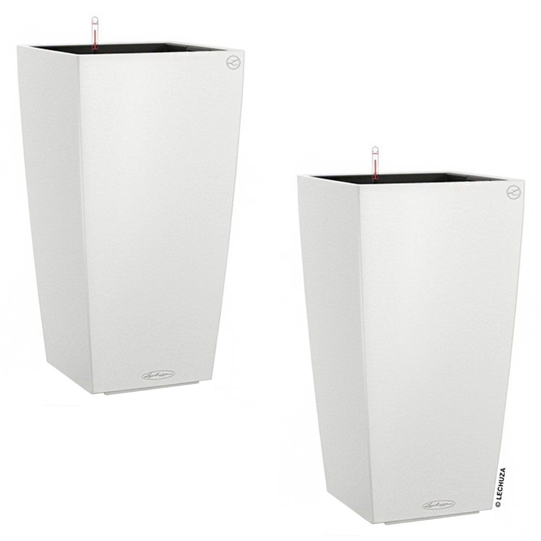 Lechuza Cubico Pflanztopfset 2-teilig 40x40x75cm Kunststoff