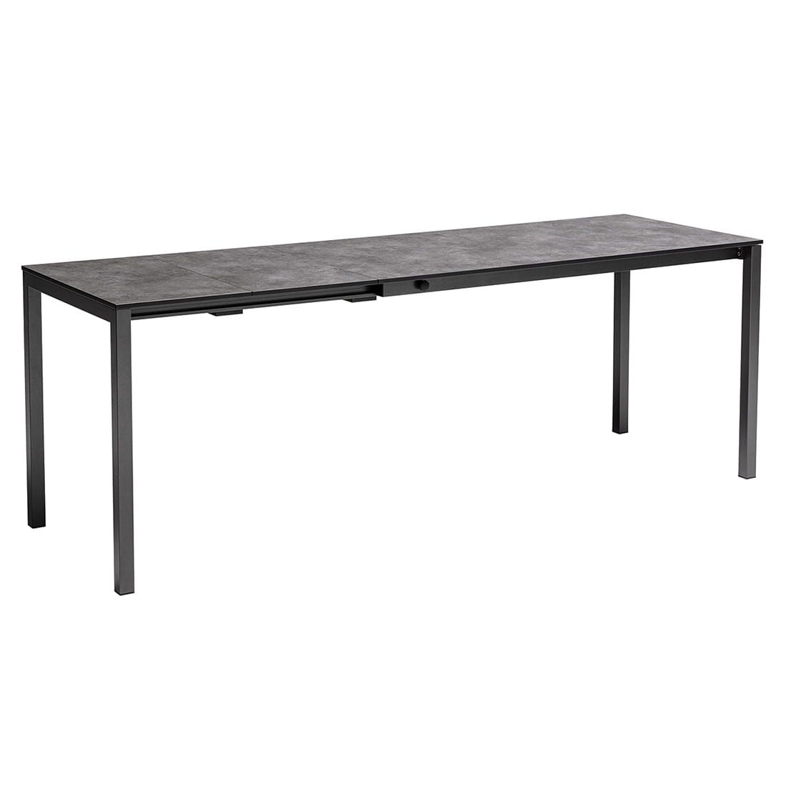 Kettler Cubic Ausziehtisch 138/210x68 cm Aluminium/HPL