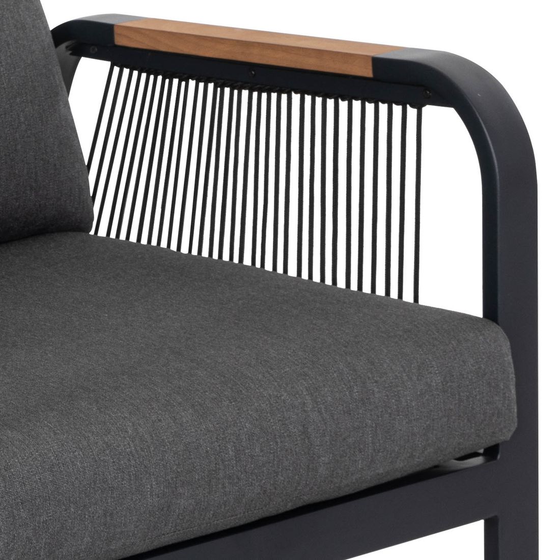OUTLIV. Siena Loungeset Aluminium/Rope/Kunstfaser