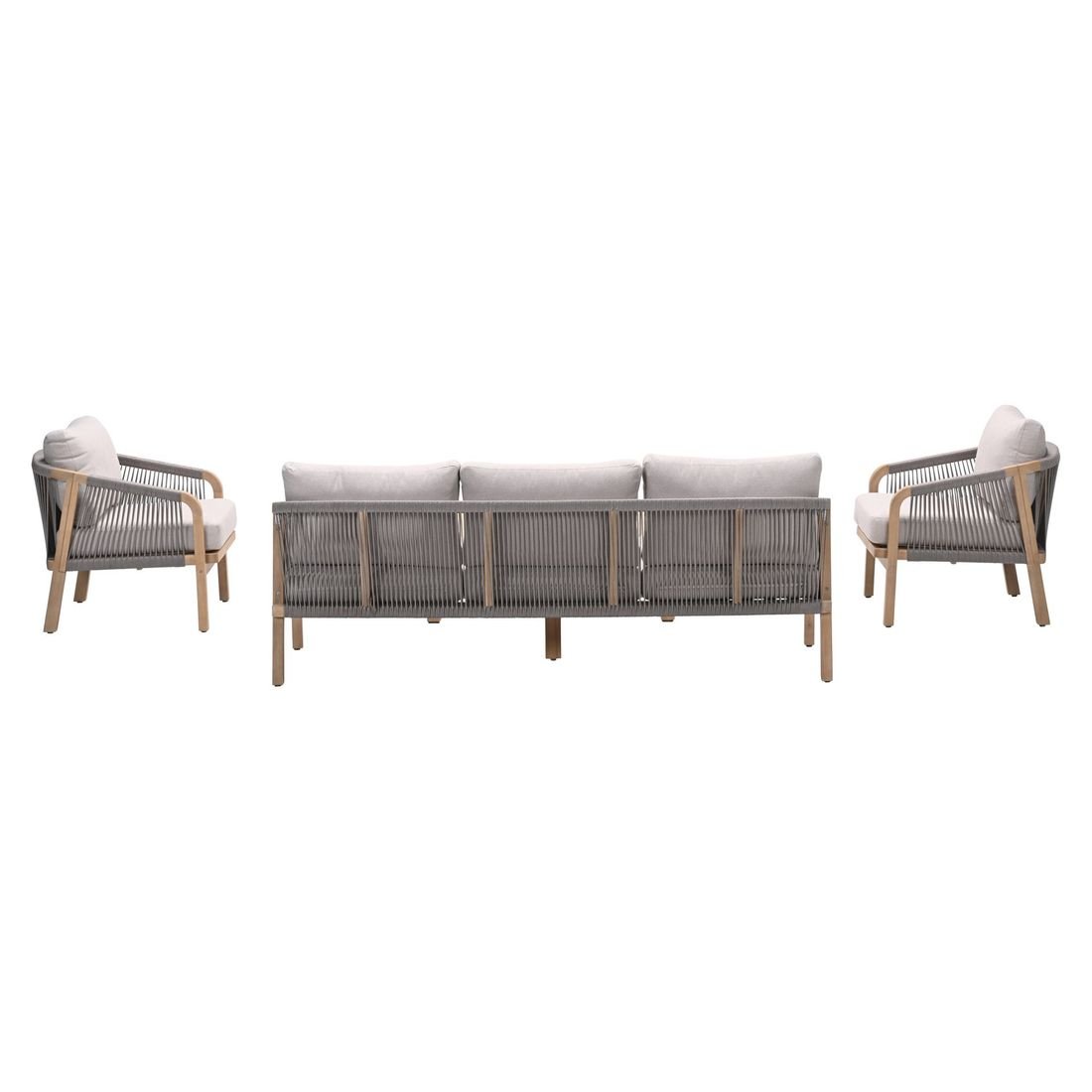 Garden Impressions Santos Loungeset inkl. Loungetisch Akazie/Rope/Polyester