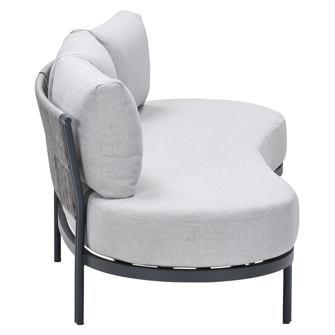 Garden Impressions Tirolo Gartenloungesofa Aluminium/Rope/Polyester
