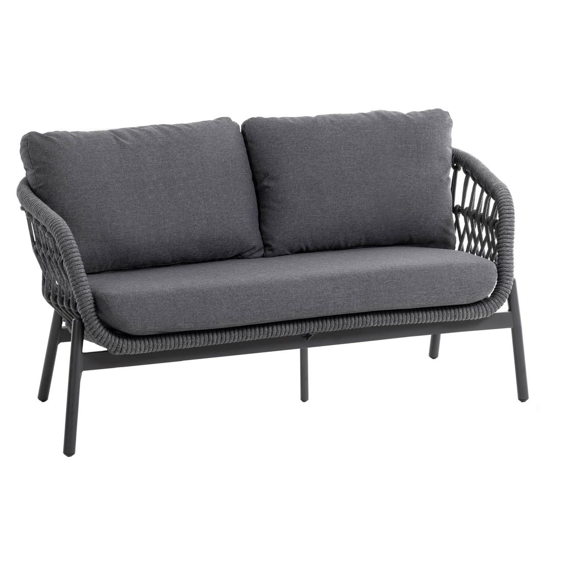 LC Garden Bari Gartenloungesofa Aluminium/Rope