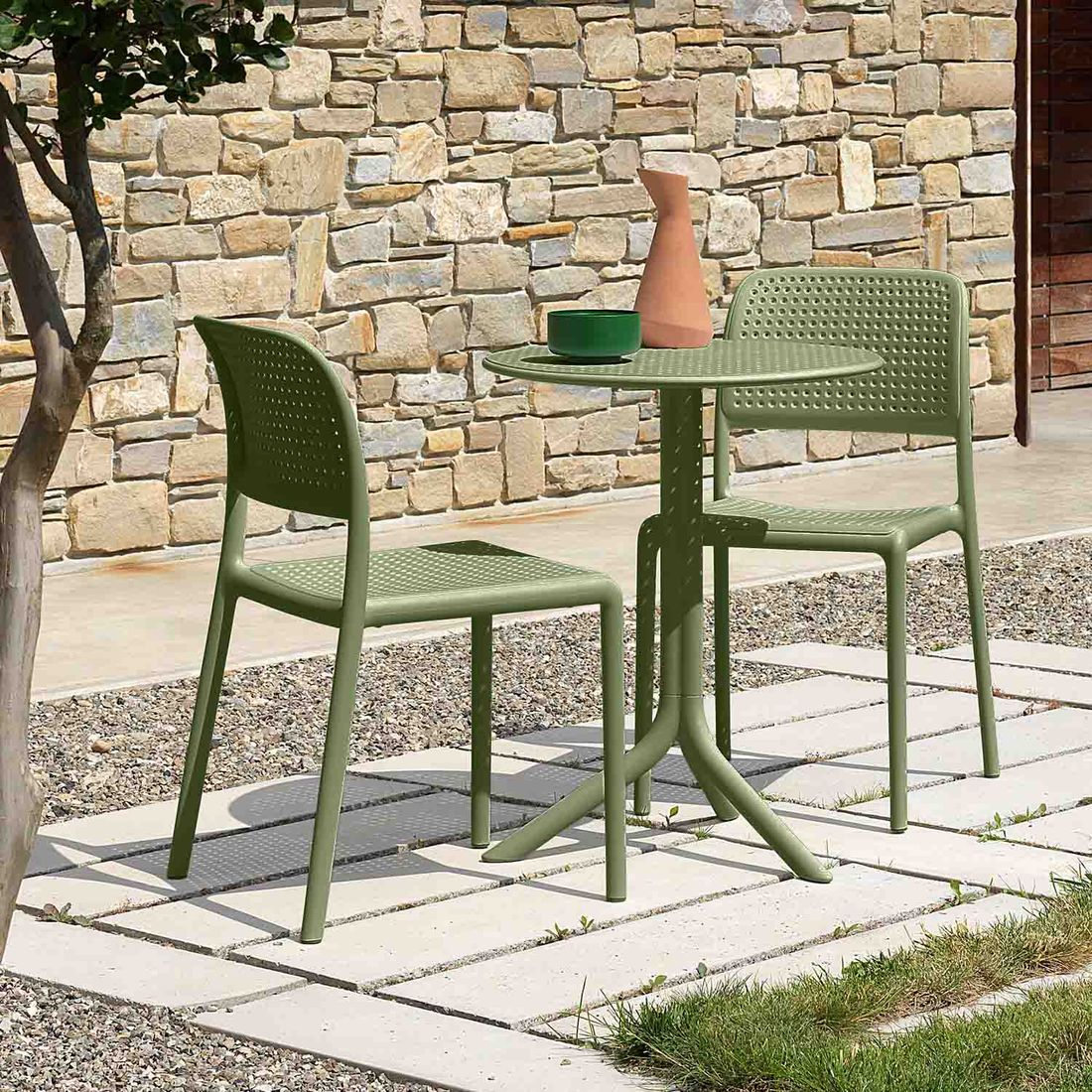Nardi Step Gartentisch Ø60,5cm Kunststoff
