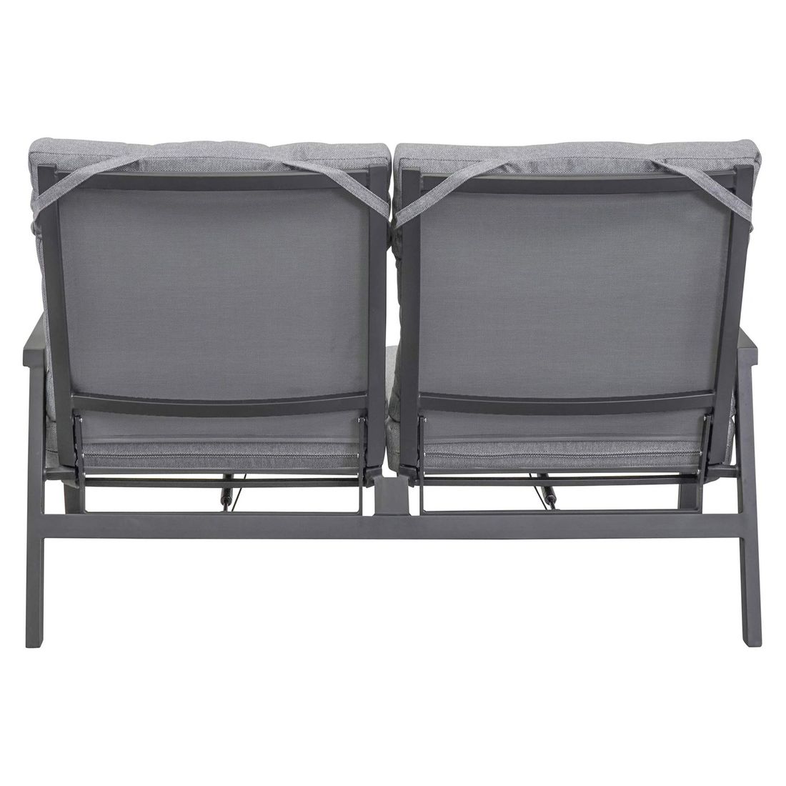 OUTLIV. Perth Gartenloungesofa verstellbar Aluminium/Kunstfaser