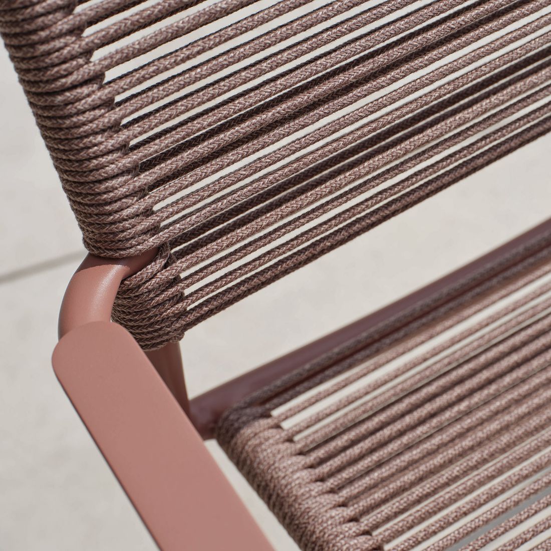 Stern Joris Stapelsessel Aluminium/Rope
