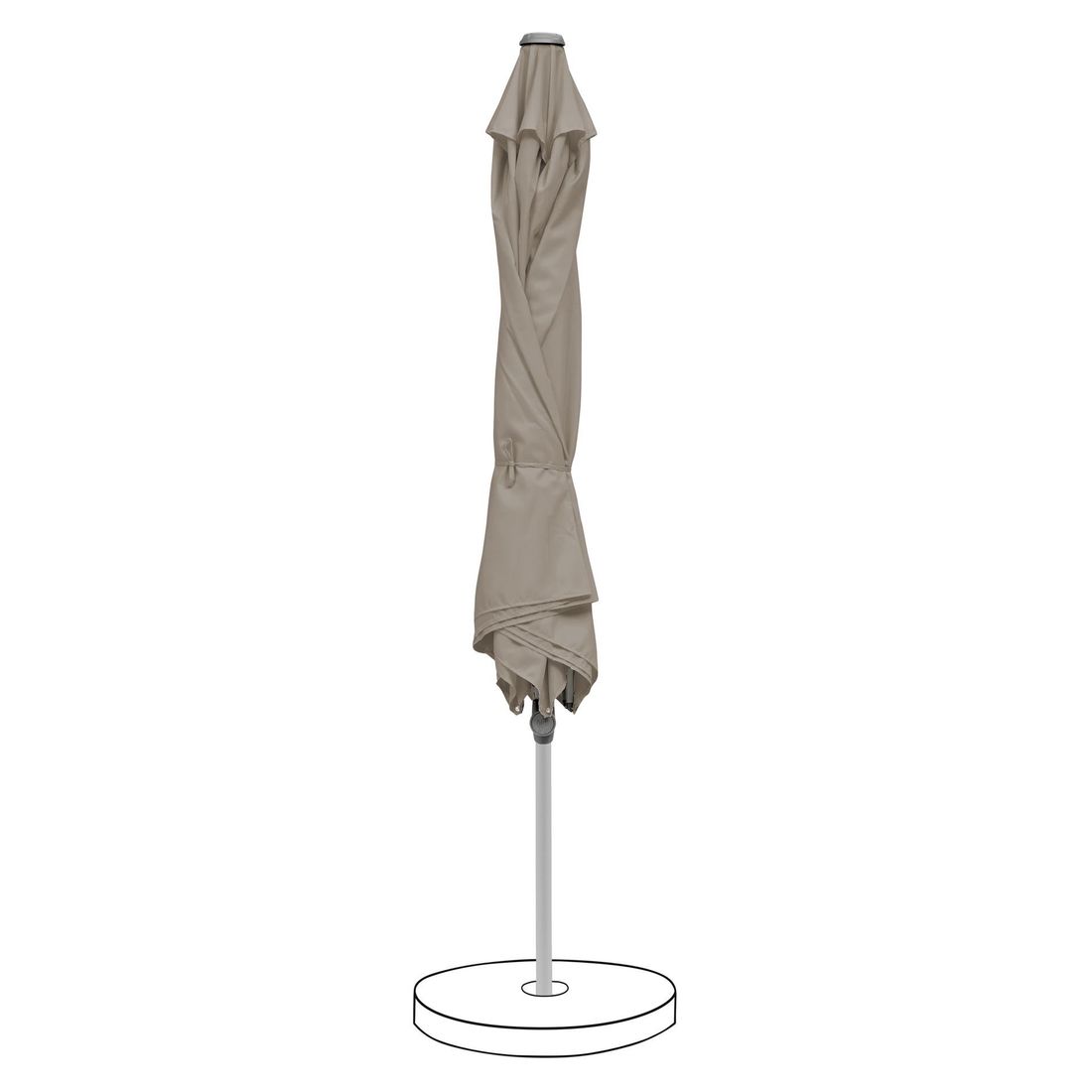 Suncomfort Pop Up Mittelstockschirm Ø250cm