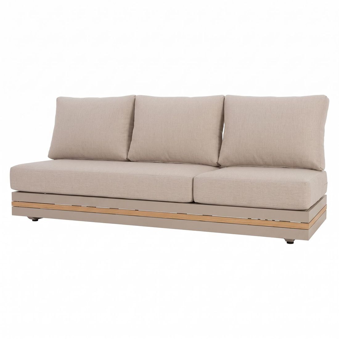 OUTLIV. Triest Ecklounge inkl. Loungetisch Aluminium/Spunpolyester
