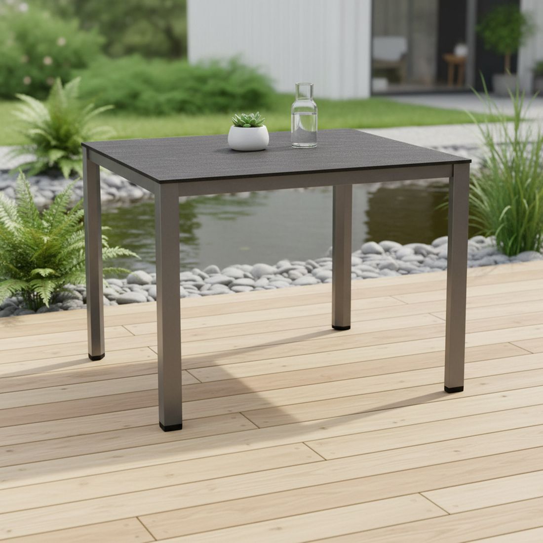 Kettler Cubic Gartentisch Aluminium/Kettalux