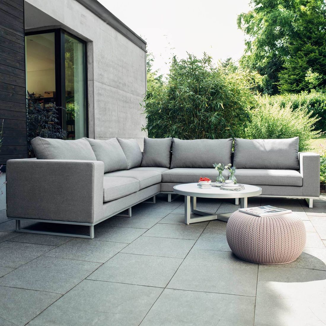 Kettler Ego Ecklounge Aluminium/Sunbrella