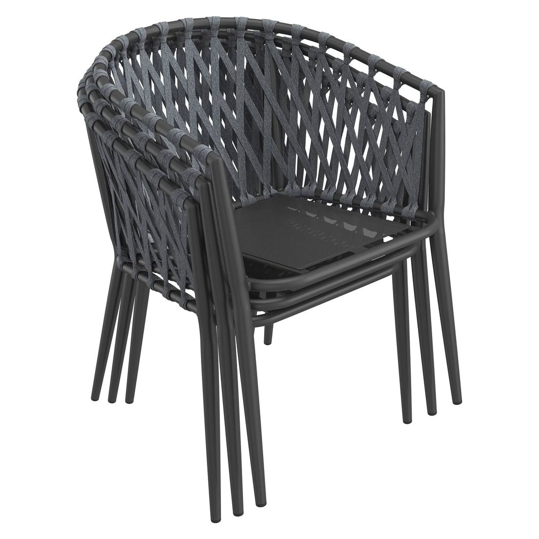 OUTLIV. Cairns Gartenmöbel-Set L (6 Plätze) Tisch 220x100cm