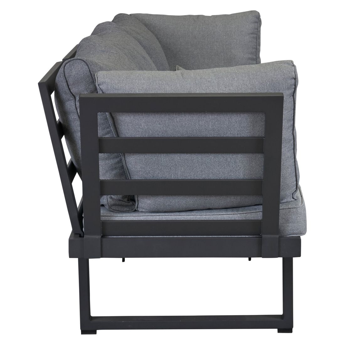 LC Garden Bondino Diningsofa Aluminium/Kunstfaser
