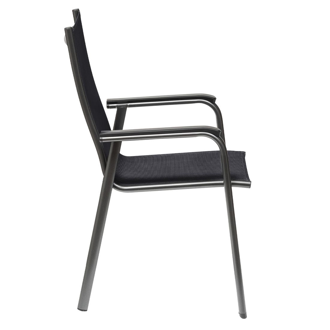 Kettler Cirrus Silver-Line Stapelsessel Aluminium/Outdoorgewebe