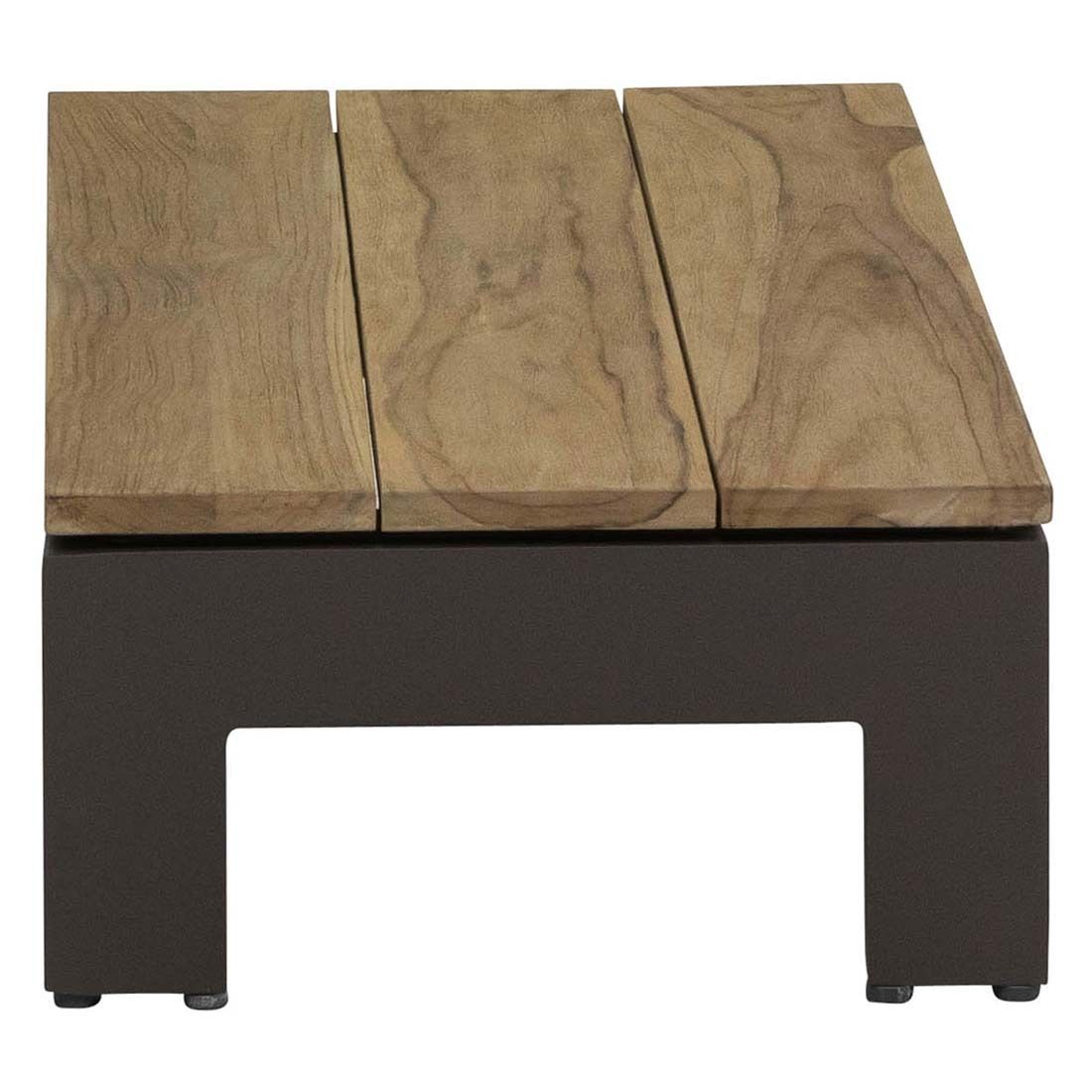 Apple Bee Sticks & More Loungetisch 87x44cm Aluminium/Teak
