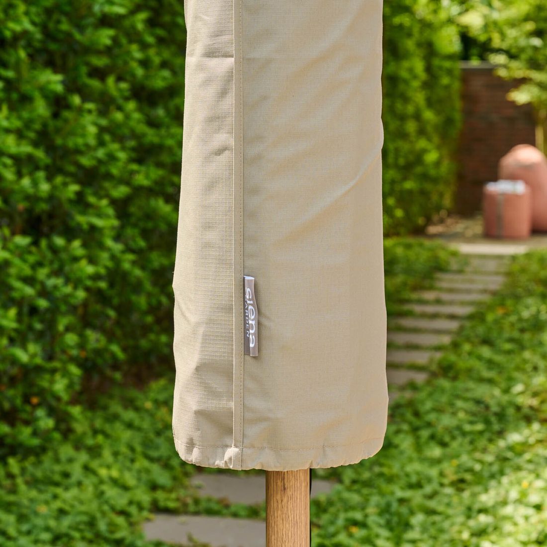 Siena Garden Plus Schutzhülle für Mittelstockschirme Ø300cm, 200x200cm