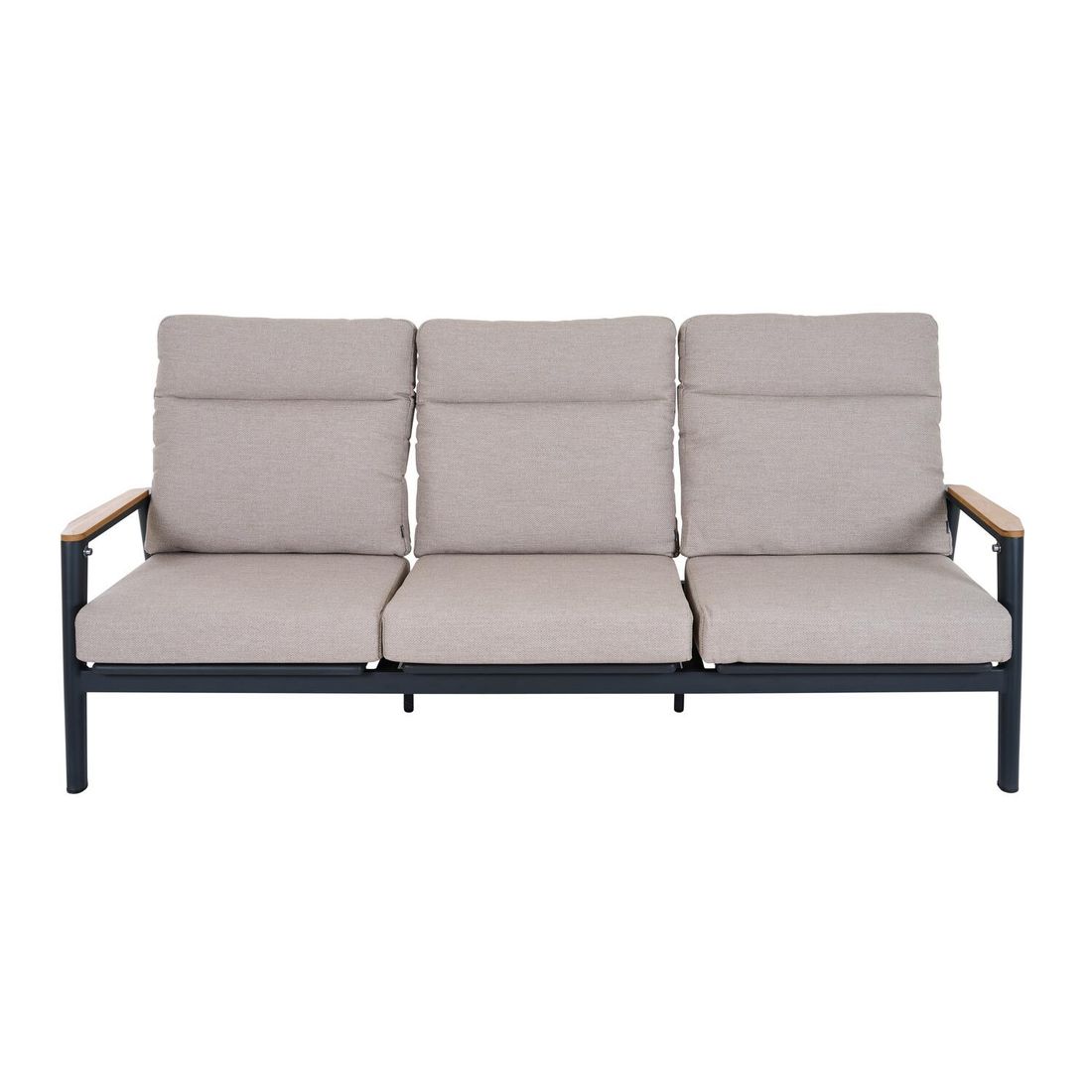 Siena Garden Cortina Gartenloungesofa verstellbar Aluminium/Rope/Polypropylen