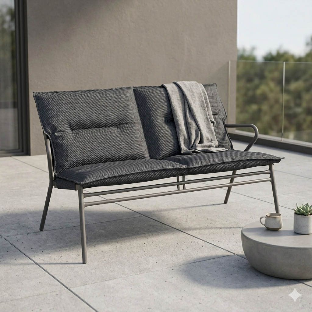 Lafuma Vence Gartenloungesofa Stahl/BeComfort