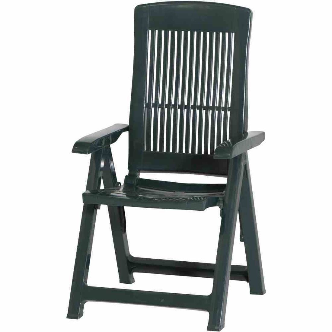 Progarden Tampa Klappsessel verstellbar 61x60x109cm Kunststoff