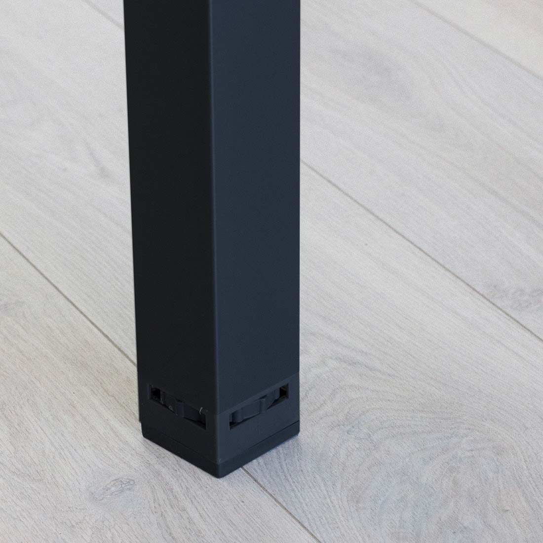 OUTLIV. Davos Ausziehtisch 180/240x100 cm Aluminium/Teak