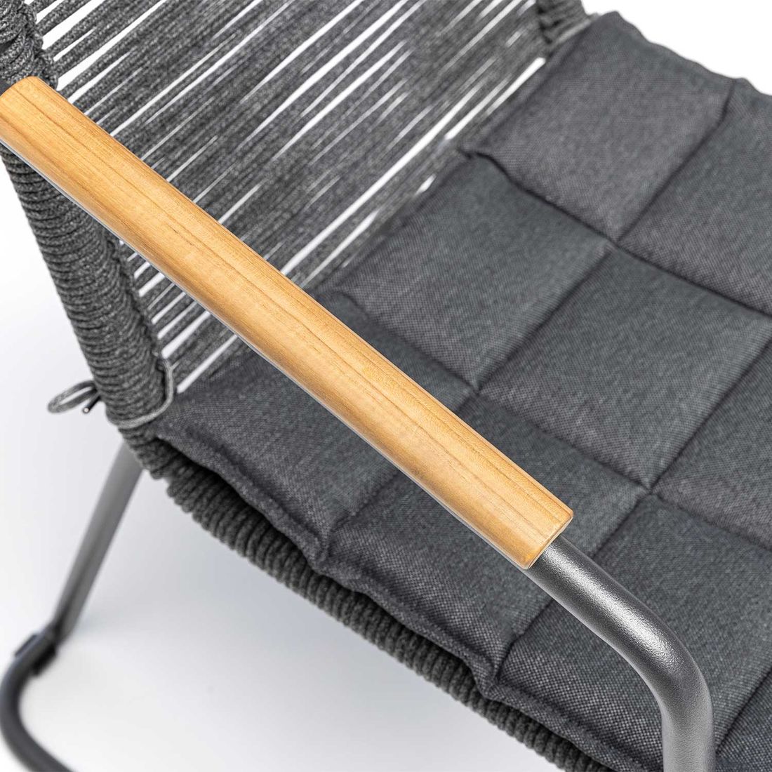 Kettler Gentle Gartensessel Aluminium/Rope