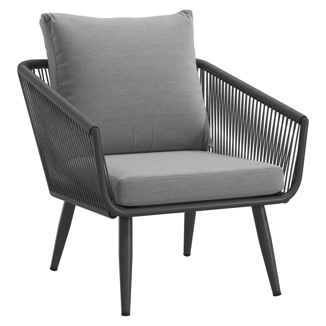 OUTLIV. Alex Loungeset inkl. Loungetische Aluminium/Rope/Olefin