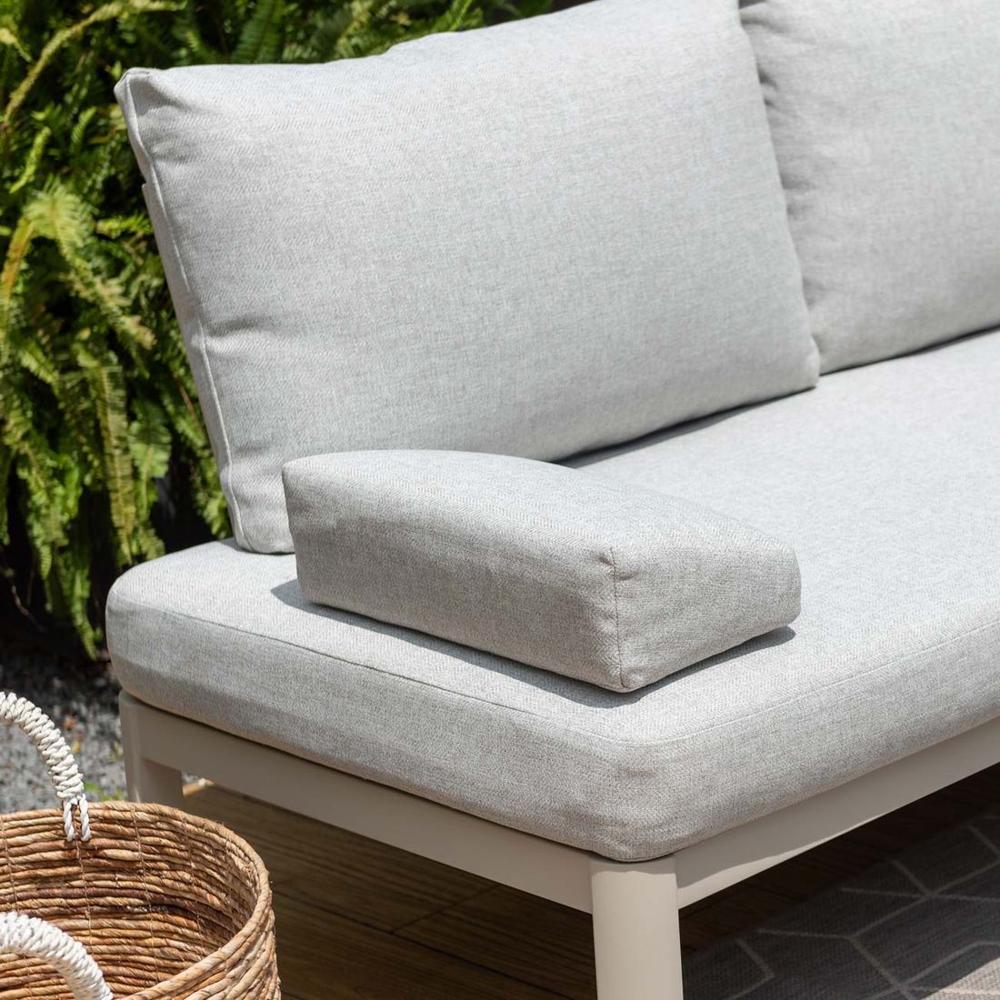 LifestyleGarden Berlin Ecklounge Aluminium/Polyester