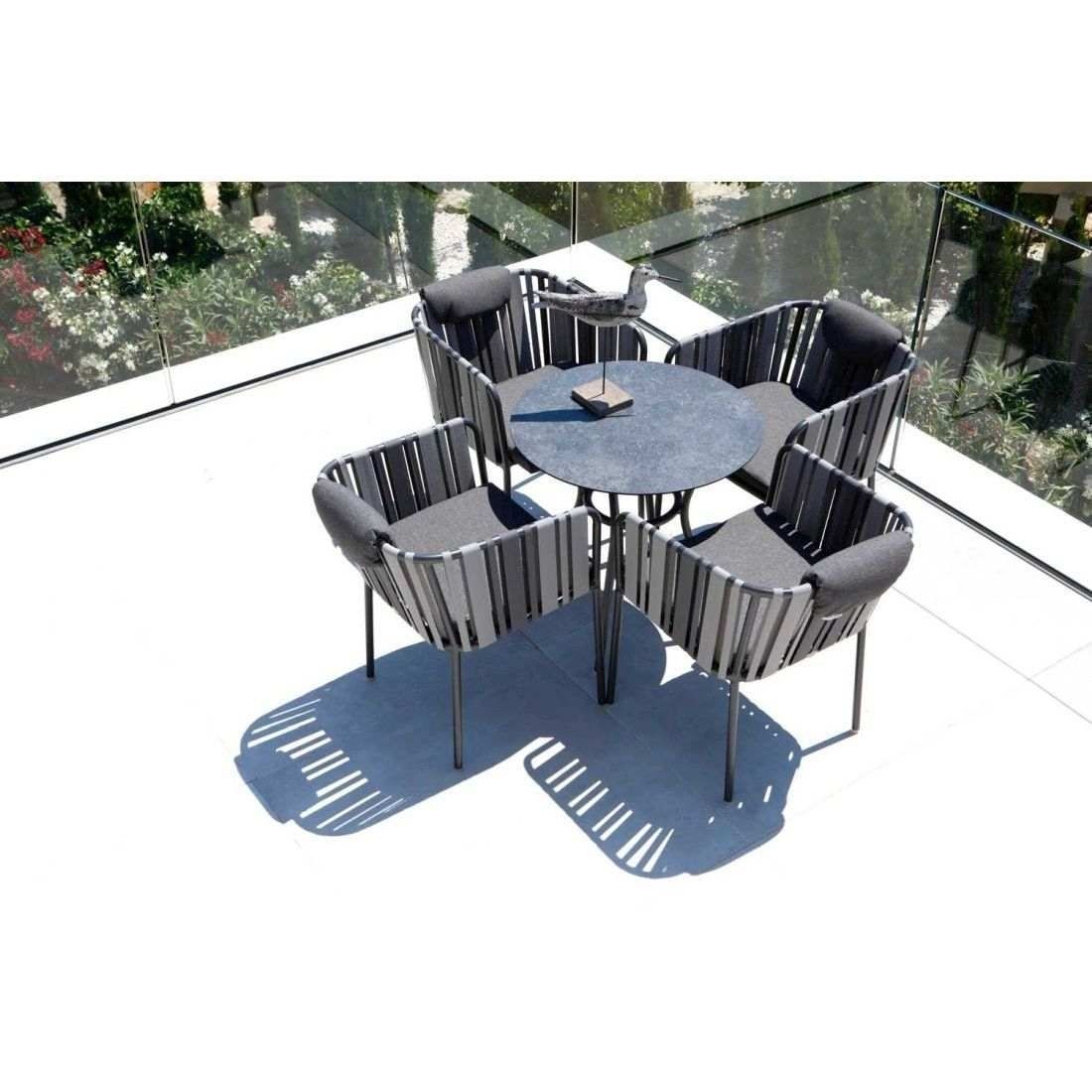 Stern Space Gartensessel Aluminium mit Sitzkissen