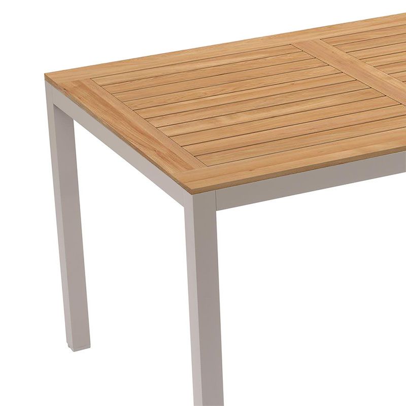 OUTLIV. Gartentisch Aluminium/Teak