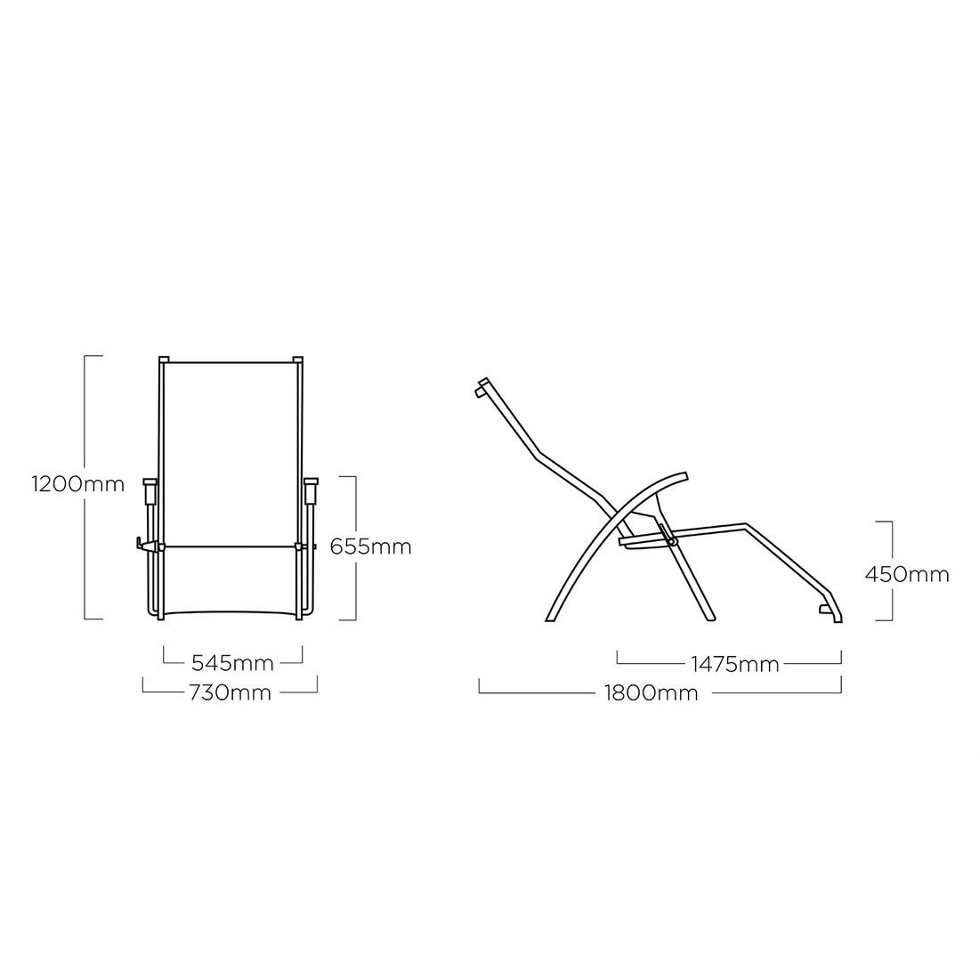 Kettler Tampa Bäderliege verstellbar Aluminium/Outdoorgewebe