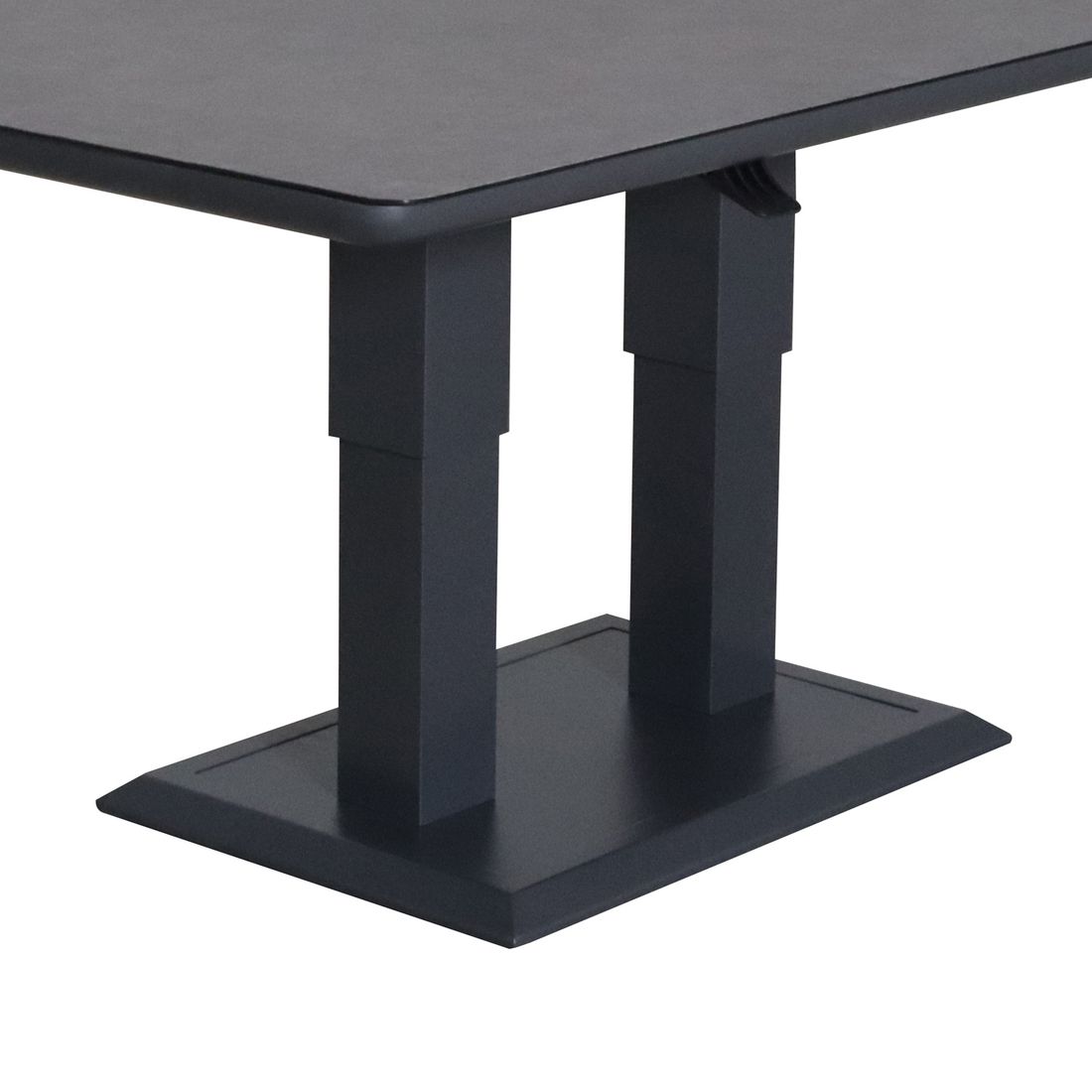 OUTLIV. Allround Gartentisch 150x90cm Aluminium/Glas