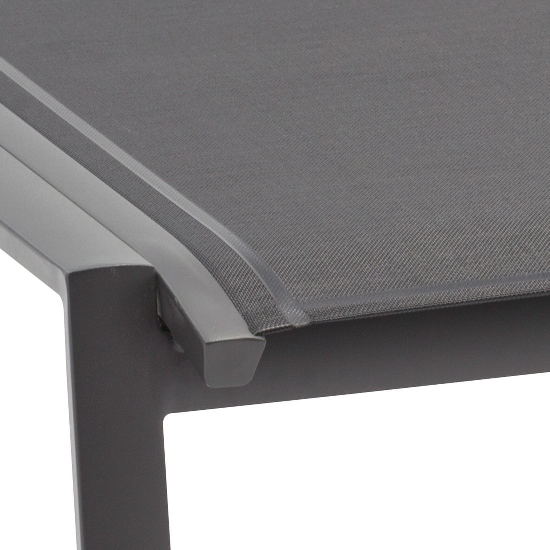 Niehoff Palos Flex Gartenhocker Aluminium/Textilene