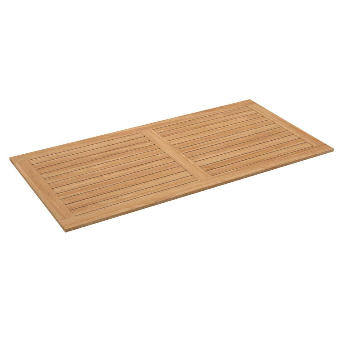 Stern Gartentisch 200x100cm Aluminium/Teak