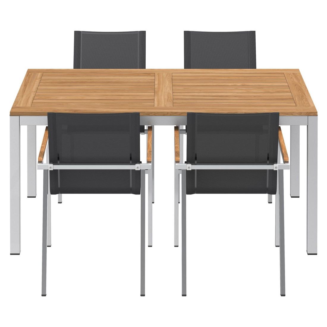 OUTLIV. Rimini Gartenmöbel-Set M (4 Plätze) Tisch 160x90cm